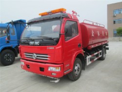 China camión del agua del fuego de 8 toneladas