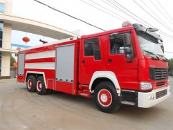 Camión de la lucha contra el agua de China 6x4/el fuego de la espuma