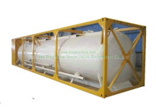 Contenedor de tanque de cemento a granel ISO de 20 pies (20000 litros), 40 pies (40000 litros)