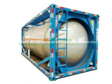 Tcs 20feet Beam Type Tank Container T14 (Contenedor de carga líquida) para Químico Hidrógeno Silicio 21.6cbm Triclorosilano (SiHCl3) Almacenamiento y Transporte