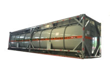 Contenedor de tanque Clase 8 Naclo 20FT para hipoclorito de sodio (NaClO máx. 15%) Solución perfecta para el transporte Líquido blanqueador Un 1791