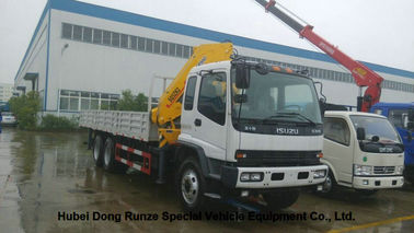 China Grúa montada camión de la tonelada de la tonelada -14 de ISUZU 5 con el auge telescópico y el auge de Knukled proveedor