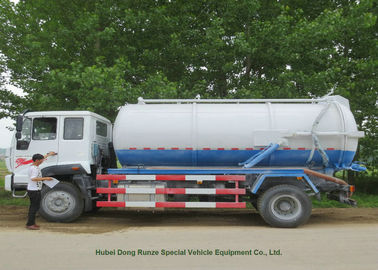 China aguas residuales 12000L que chupan el camión con la bomba de vacío, camión de la limpieza de la alcantarilla proveedor