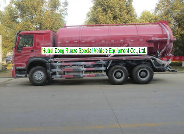 China Camión de la succión de las aguas residuales de Sinotruk Howo 18000L con el policía motorizado de la bomba de vacío 10 proveedor