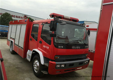 China Camión industrial de la lucha contra el fuego 4x2 con el tanque del agua/de la espuma capacidad de 6 - 8 toneladas proveedor