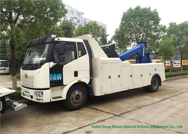 China FAW integró la recuperación de la grúa del camión de auxilio para la carga de elevación del coche 8000Kg proveedor