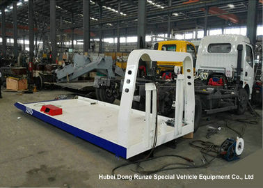 China Cuerpos planos de acero de encargo del camión, cuerpo superior del camión de auxilio del portador de coche proveedor