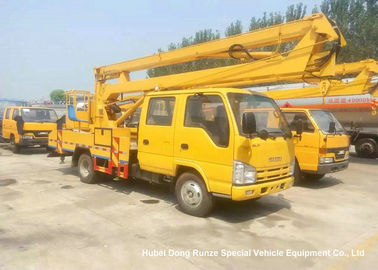 China Rendimiento articulado montado camión de las plataformas de trabajo aéreo de ISUZU el 16m alto proveedor