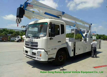 China El camión de rey Run los 22m montó la plataforma de trabajo aéreo de la elevación del cubo LHD/el EURO 3 de RHD proveedor