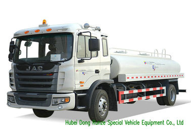 China Camión del tanque líquido del transporte del agua de JAC 4X2 con la bomba de agua de HONDA 10m3 proveedor