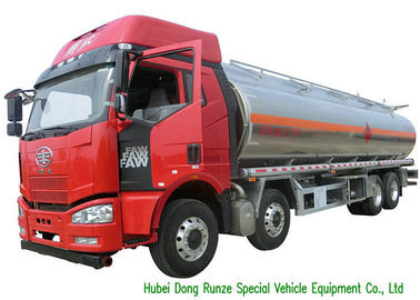 China Camión del tanque líquido del camino de aluminio de FAW 8X4 para el transporte 30000L del combustible proveedor