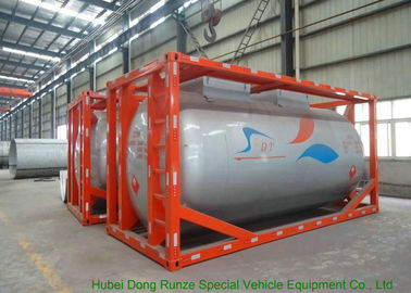 China Envase internacional los 20FT/los 30FT del tanque del ISO para el transporte y el almacenamiento del metanol CH3OH proveedor