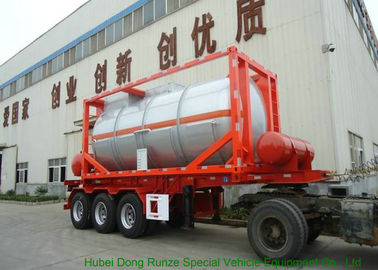 China acero aislado de Stanless del envase del tanque de la calefacción de vapor de los 20FT para el fósforo amarillo P4 proveedor