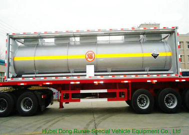 China envase del tanque de los 20FT/de los 30FT ISO para los compuestos aromáticos 20000L del transporte C9 proveedor