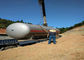 Depósito de gasolina industrial del acero 25T LPG 60m3, estándar del tanque de almacenamiento de la bala ASME proveedor