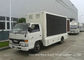 Vehículo móvil de la publicidad del camión de la cartelera de JMC OMDM LED con la caja de luz a todo color proveedor