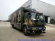 Camión móvil del taller del camuflaje, caravana al aire libre de Isuzu FVZ con la cama del sueño proveedor