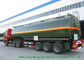 Camión de petrolero químico de 3 árboles para 30 - 45MT transporte del ácido hidrofluórico/ácido clorhídrico proveedor