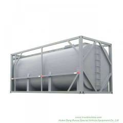  solución ácida hidroclórica ácida 18, 000liers -30, 000liers del tanque ISO de los 30FT que modifica para requisitos particulares