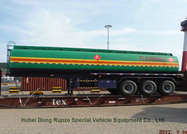 China Del tanque árboles inflamables líquidos del remolque 3 semi para el diesel, aceite, gasolina, transporte del keroseno 45000Liters proveedor