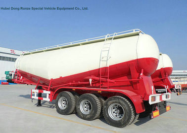 China alta capacidad de cargamento del tri del árbol 56-60cbm de Bulker del cemento remolque del tanque modificada para requisitos particulares proveedor