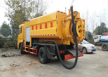 China El vacío séptico de DongFeng acarrea echar en chorro combinado, camión 8000L de la colección de las aguas residuales proveedor