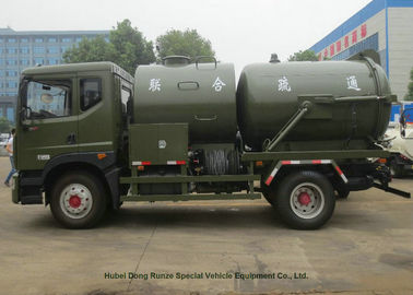 China Camiones sépticos resistentes del vacío para el campo petrolífero/la limpieza fecal/de la alcantarilla proveedor