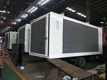 China Caja Boby del camión de la cartelera del LED que modifica para requisitos particulares con la caja llevada del camión de la pantalla para la publicidad al aire libre de la pantalla LED del camión proveedor