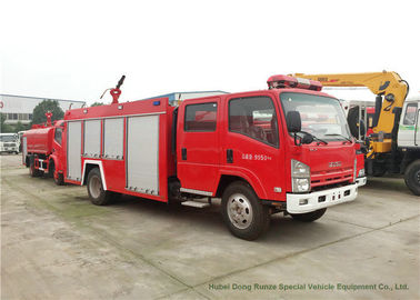 China Camiones del fuego y del rescate del DUENDE 700P de ISUZU con el tanque de agua de 4 toneladas/la bomba de fuego proveedor