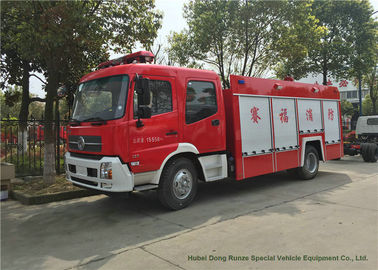 China Coche de bomberos de rey Run Water Foam de Dongfeng con el tanque de agua 4000 litros de espuma 2000 litros proveedor