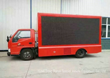 China Camión a todo color de la cartelera de JMC P10 LED con el generador silencioso estupendo de 15KW OUMA proveedor