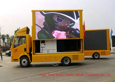 China Camión móvil de la reproducción de vídeo de HOWO LED para los acontecimientos deportivos/el entretenimiento al aire libre proveedor