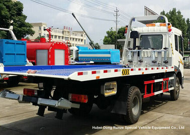 China Grúa de camión de auxilio plana de la bandeja inclinable, elevación del camión 2700Kg de la recuperación del vehículo de camino proveedor