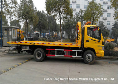 China FOTON AUMARK camión de auxilio del camino del camión de la recuperación de la avería de la cama plana de 4 toneladas proveedor