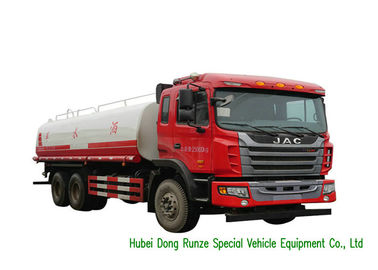 China Camión del tanque líquido del agua de JAC 6x4 con la bomba de agua del PTO 20000 - 25000Litres proveedor