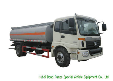 China Camión de reparto del combustible de FOTON AUMAN con el surtidor de gasolina inoxidable del PTO del tanque de acero 12CBM proveedor