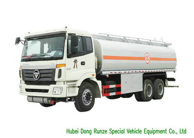 China FOTON 6x4 que reaprovisiona la capacidad del camión de combustible del tanque de la transferencia de combustible diesel 23CBM arriba estable proveedor