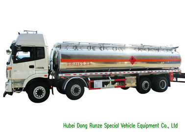 China Camión de reparto de gasolina y aceite de la aleación de aluminio de FOTON 8x2 para el transporte diesel 28CBM proveedor