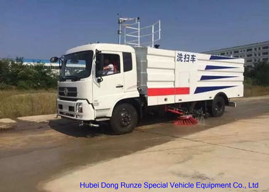 China Camión del barrendero de camino de la escoba de Kingrun con los cepillos y agua de alta presión 8CBM proveedor