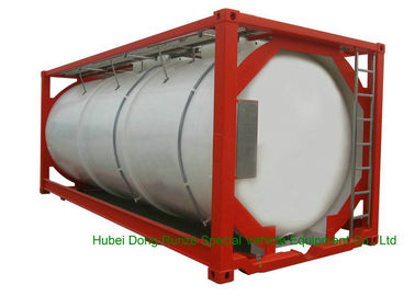 China Envase líquido del tanque del bulto de 316 pies ISO del acero inoxidable 20 para los líquidos peligrosos proveedor