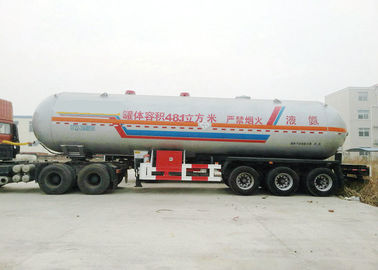 China Tri de los árboles del tanque remolque semi para el transporte del amoníaco líquido de 40000L- 48000L proveedor