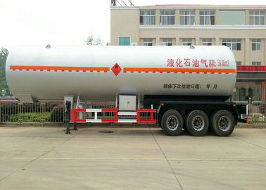 China del tanque 50 m3 remolque semi para el gas líquido de la gasolina, butano, transporte del propano proveedor