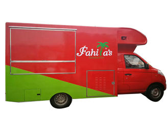China Camión de cocina móvil de la gasolina impresionante, tipo móvil de Van Gasoline Fuel de los alimentos de preparación rápida proveedor