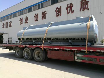 Los petroleros de camino químicos para el ácido hidroclórico con acero alinearon el cuerpo del tanque del PE 16m m -18mm proveedor