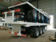 Árbol plano del remolque 3 del envase para la capacidad de cargamento del envase 40 toneladas, 60ton, 80Ton proveedor