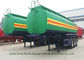 El petrolero del acero de carbono para el aceite, diesel, gasolina, keroseno 45000 litros transporta semi el remolque del tanque proveedor