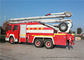 Alto coche de bomberos de la oferta del jet de Sinotruck Howo 6x4 con el tanque de agua 5500 L el 18m que echa en chorro proveedor