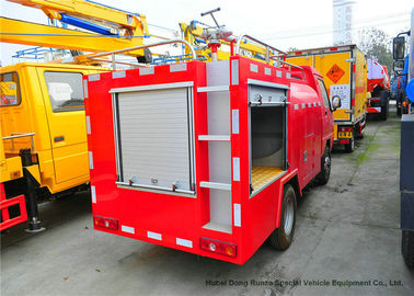 Vehículo industrial del coche de bomberos para el servicio rápido con el cuerpo material de acero proveedor
