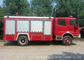 El coche de bomberos campo a través del rescate 4X4 con 3000 litros de tanque de agua 1500 litros hace espuma proveedor
