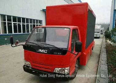 Camión a todo color de la cartelera de JMC P10 LED con el generador silencioso estupendo de 15KW OUMA proveedor